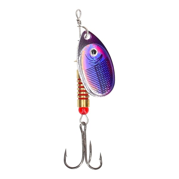 Mostal Taipan Universal Spin Gr. 2 / 5g Silver Blue - Purple 7cm Spinner