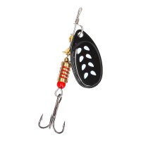 Mostal Taipan Universal Spin Gr. 2 / 5g Black White Drops 7cm Spinner