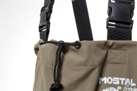 Mostal Angler Wathose Gr. 39 wasserdicht & robust mit Stiefeln