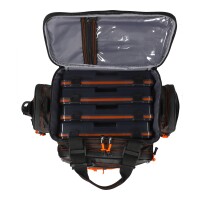 Mostal Anglertasche Taipan 715 wasserdichte Angeltasche mit 4 Boxen