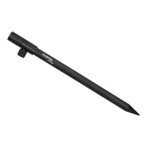 Mostal Bank Stick AL –Mattschwarz Ø16mm Aluminium 30-50cm Anti-Lost Schrauben