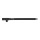 Mostal Bank Stick AL –Mattschwarz Ø16mm Aluminium 30-50cm Anti-Lost Schrauben