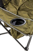 Mostal Premium Faltstuhl Anglerstuhl Angelstuhl mit Getränkehalter Armlehnen 125Kg