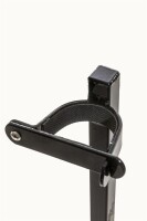 Mostal Welsrutenhalter 95cm Lackierter Stahl Schwarz Rutenständer Wallerrute Brandung