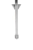 Mostal Welsrutenhalter 95cm Edelstahl Rutenständer Wallerrutenhalter Brandungsfischen