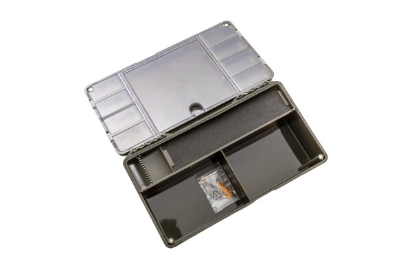 Mostal Tackle Box mit 10 Pins 25x13x6,5cm Zubehörbox