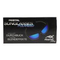 Mostal Sunglasses Polarized Schwarz Polbrille Polarisationsbrille Sonnenbrille Brille