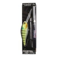 Mostal Diving Shad 7,5cm / 14,3g US Perch Wobbler Allroundköder