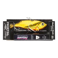 Mostal Medium Blade 55S Wobbler 5,5cm / 18g Metallic Gold Vibrationsköder